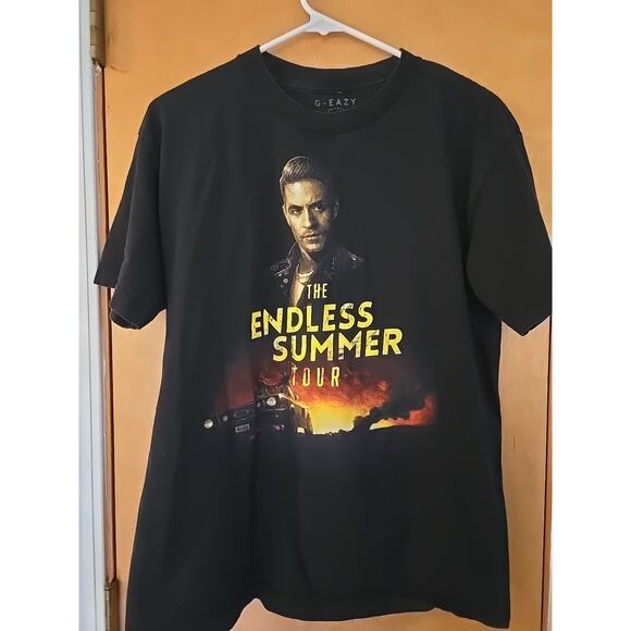 G Eazy Endless Summer Double Sided Concert Tour T-Shirt Medium - Picture 1 of 4